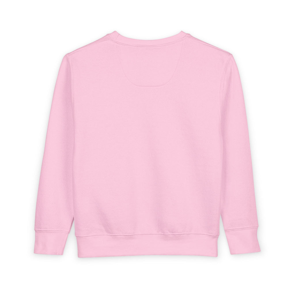 Cutie Pie Toddler Sweatshirt — Orange + Pie Cute Graphic Pullover