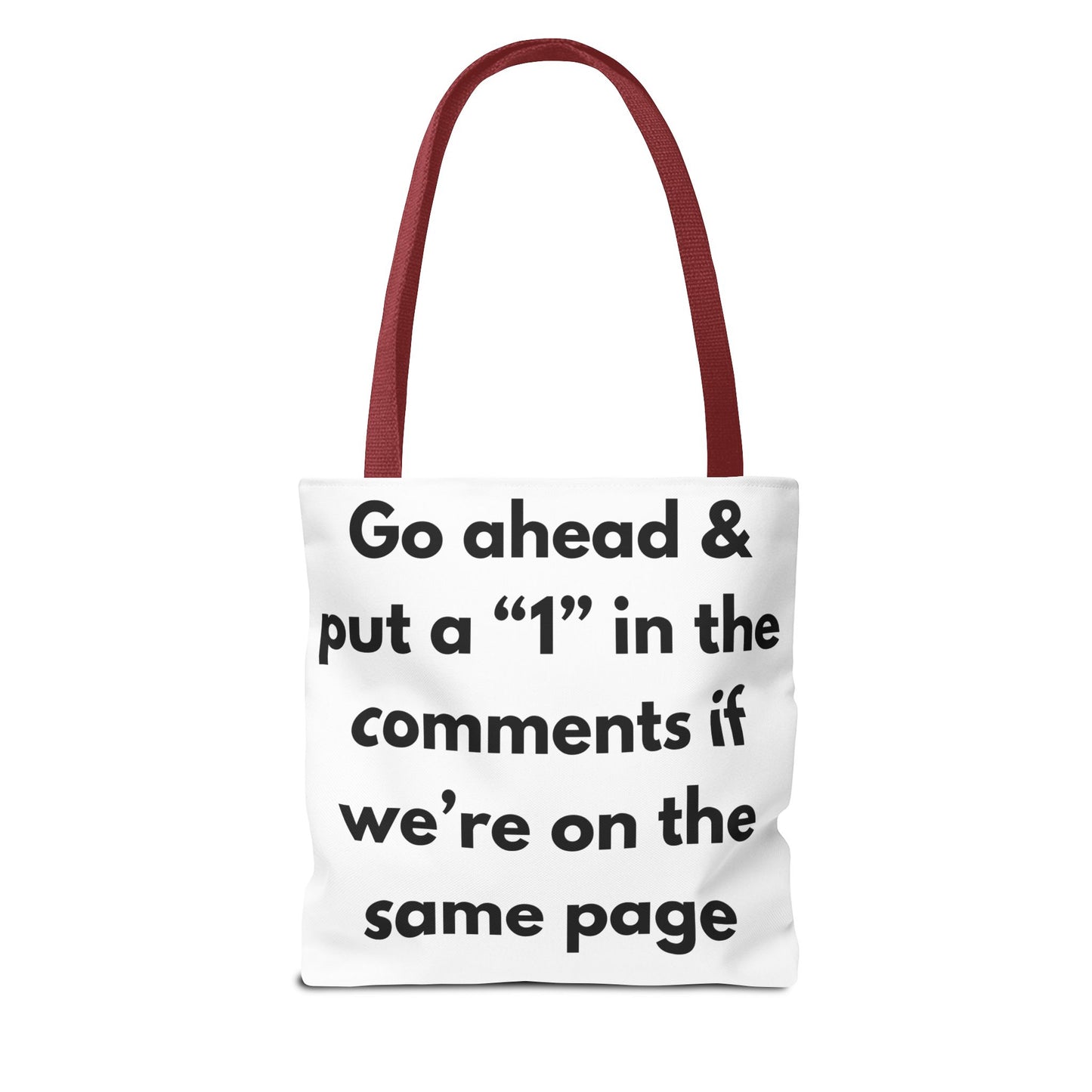 Investors Tote Bag — “Let’s get it… 110%” Motivational Investor Quote Tote