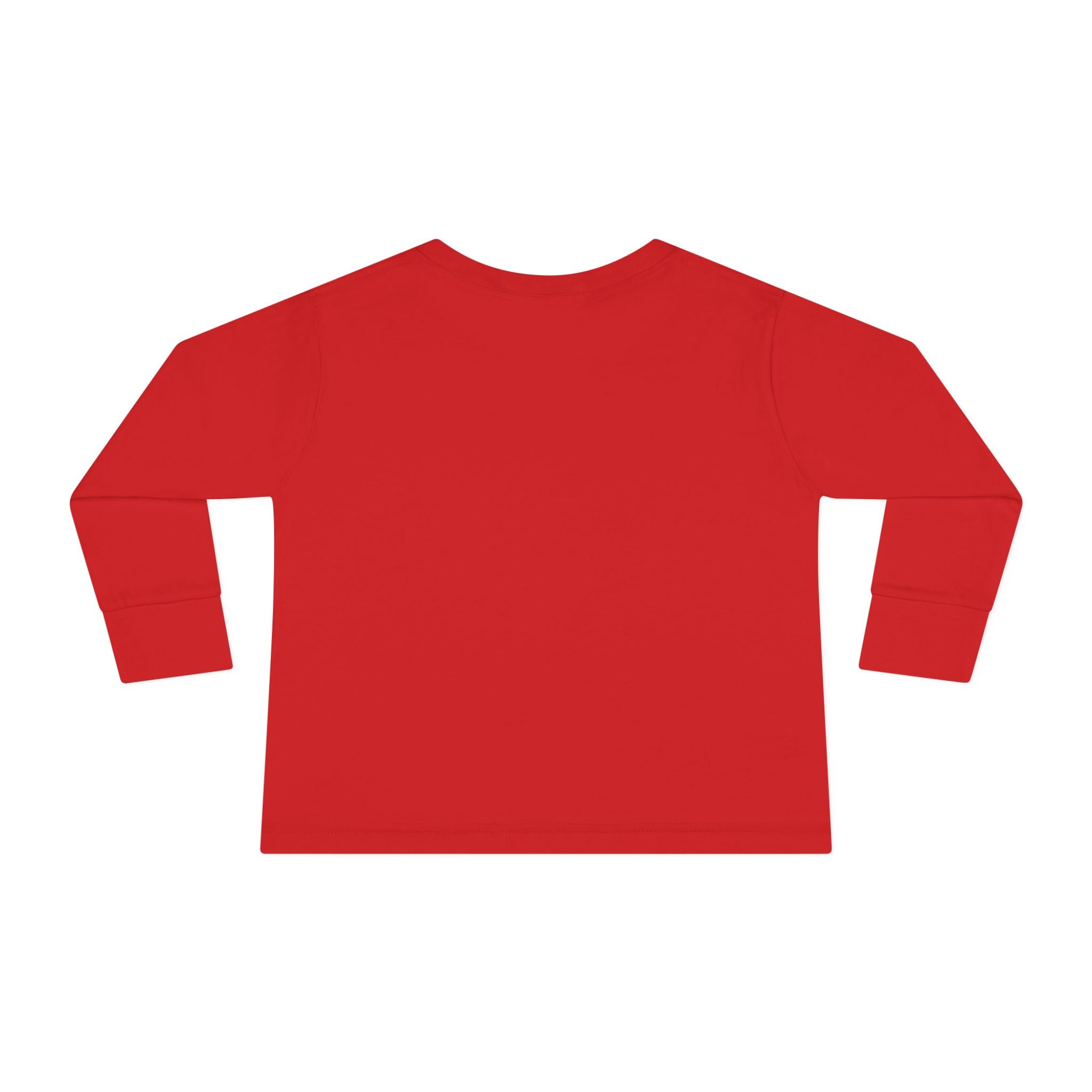 Toddler Long Sleeve Tee — "Future Reader" Rainbow Book Graphic
