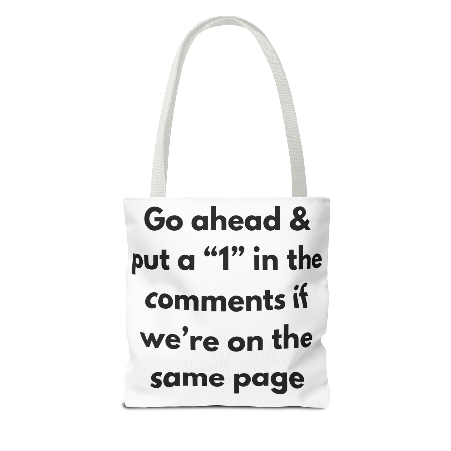 Investors Tote Bag — “Let’s get it… 110%” Motivational Investor Quote Tote