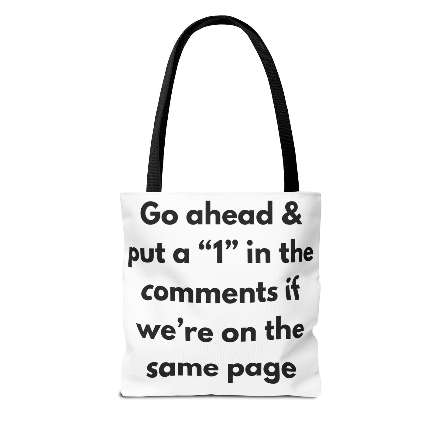 Investors Tote Bag — “Let’s get it… 110%” Motivational Investor Quote Tote