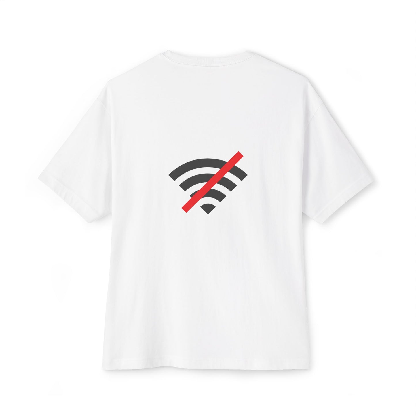 No Wi‑Fi Download Tee — Minimalist Internet Offline Graphic T‑Shirt