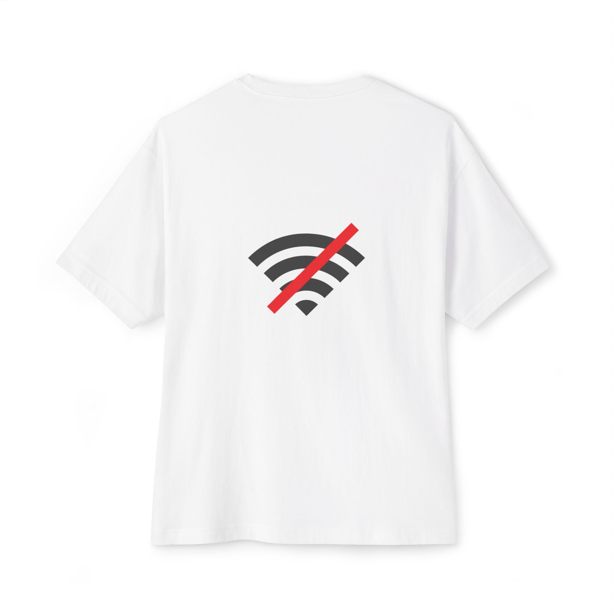No Wi‑Fi Download Tee — Minimalist Internet Offline Graphic T‑Shirt