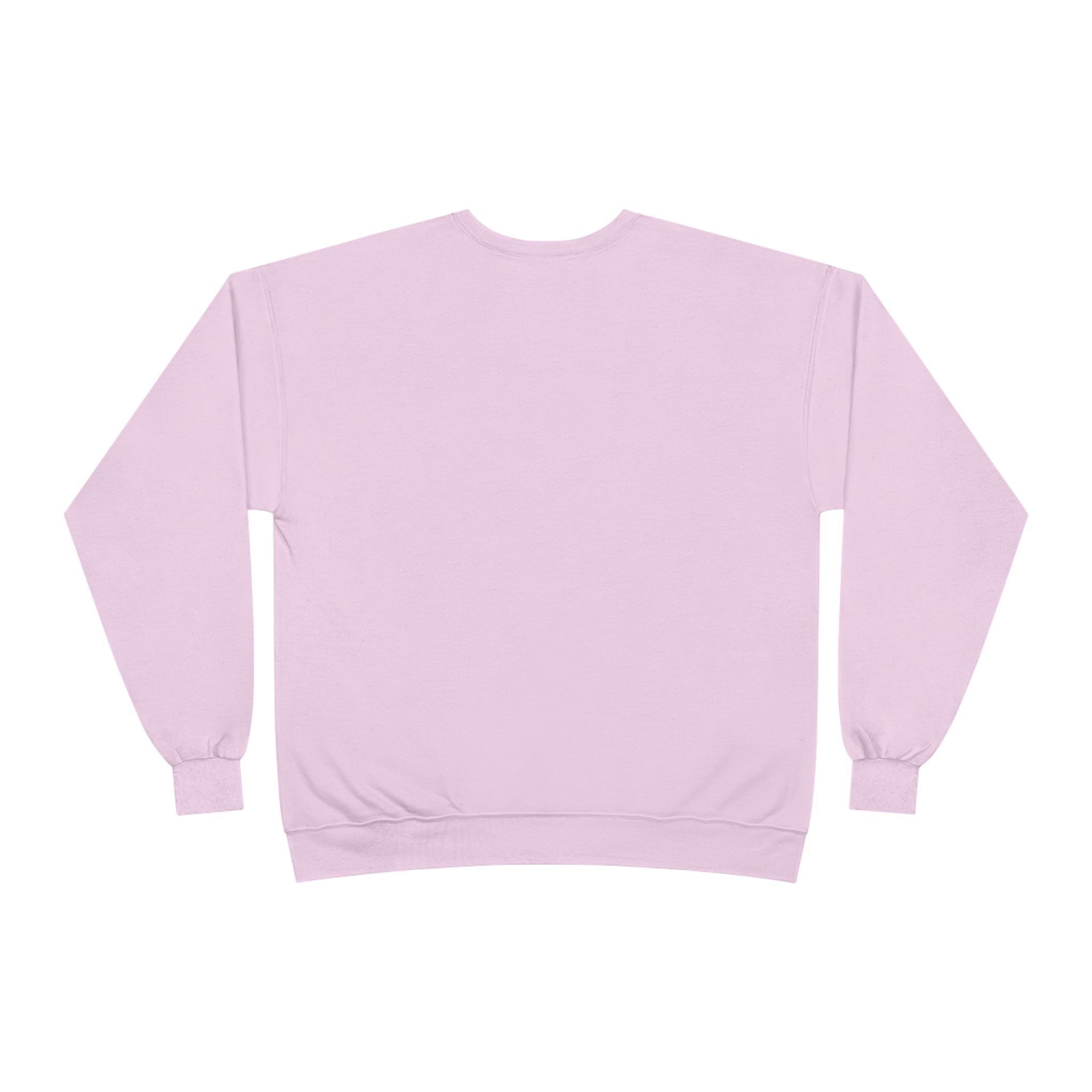 Crewneck Sweatshirt — 'Turn Up Time!' Frog Holding Heart Balloons Romantic Valentine's Pullover
