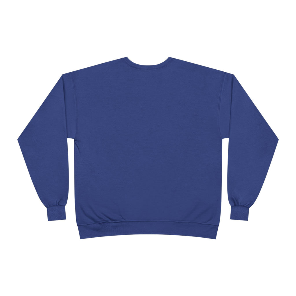 Crewneck Sweatshirt — 'Turn Up Time!' Frog Holding Heart Balloons Romantic Valentine's Pullover