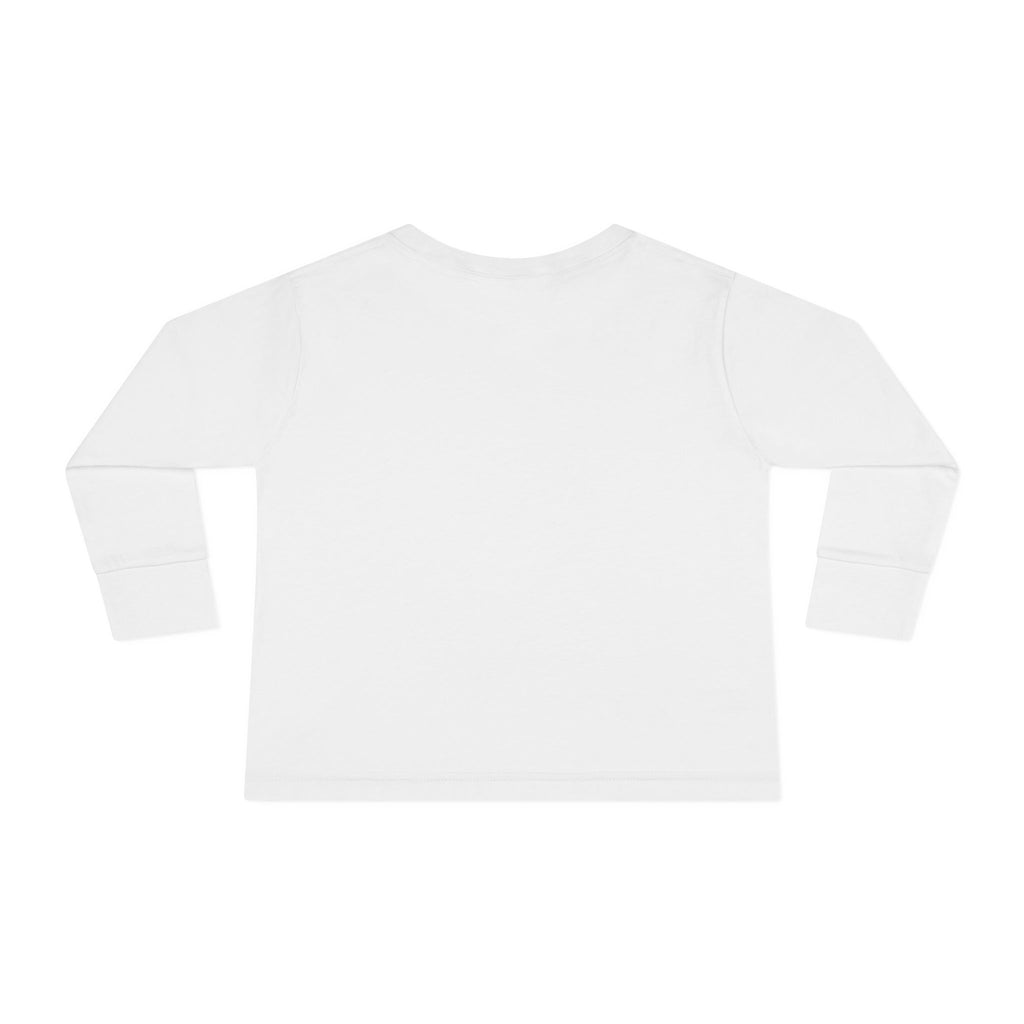 Toddler Long Sleeve Tee — "Future Reader" Rainbow Book Graphic