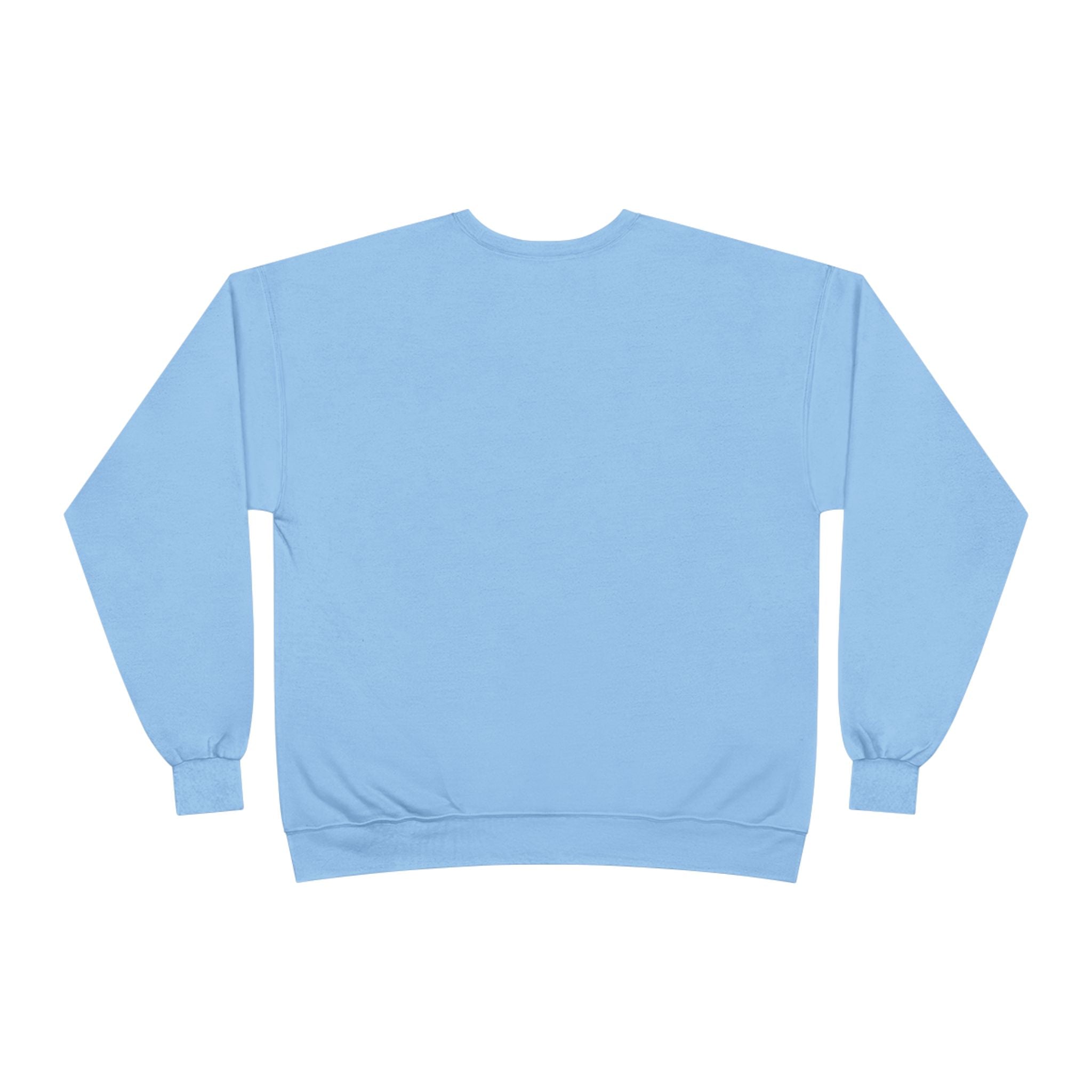 Crewneck Sweatshirt — 'Turn Up Time!' Frog Holding Heart Balloons Romantic Valentine's Pullover