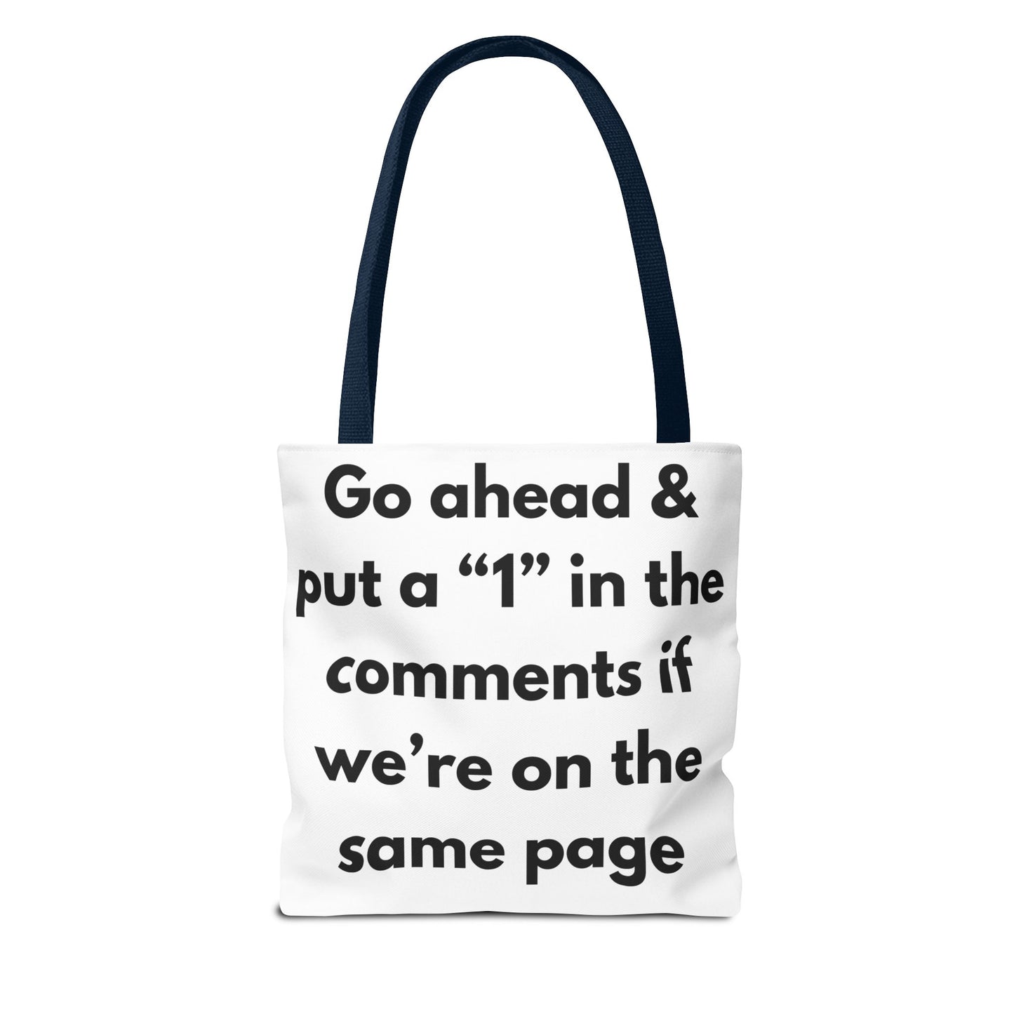 Investors Tote Bag — “Let’s get it… 110%” Motivational Investor Quote Tote